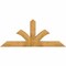 Ekena Millwork Richland Rough Sawn Timber Gable Bracket, Western Red Cedar, 72"W x 30"H x 6"D x 6"F, 10/12 Pitch GBW072X30X0606RIC00RWR - alternate 1